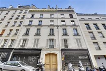 Location meublée mensuelle en courte durée d'un appartement studio pour 2 à République Paris 11ème