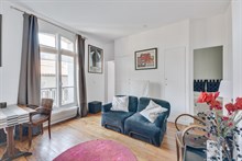 Location meublée d'un F3 confortable avec 2 chambres doubles à Jules Joffrin Montmartre Paris 18ème