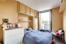 Séjournez en plein de Paris grâce à cet appartement pour 2 personnes idéalement situé à Bastille, disponible en location mensuelle