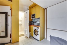 Location meublée mensuelle d'un appartement studio pour 2 à Cadet Saint-Georges Paris 9ème arrondissement