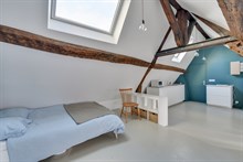 Location meublée mensuelle d'un loft de standing à Strasbourg Saint Denis République Paris 10ème arrondissement