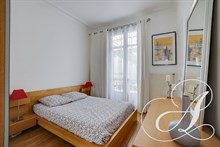 A louer au mois appartement meublé de 3 pièces avec 2 chambres à Raspail Montparnasse Paris 14ème arrondissement