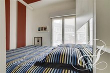 Location meublée au mois d'un F3 avec 2 chambres confortables et refait à neuf à Raspail Montparnasse Paris 14ème arrondissement