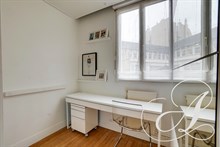 Location meublée mensuelle en bail mobilité d'un F3 avec 2 chambres à Raspail Montparnasse Paris 14ème arrondissement