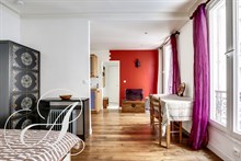 Location de 1 à 10 mois, bail mobilité, studio Paris 18ème, Montmartre