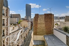 Location courte durée, quartier Montparnasse, chambre sur cour calme