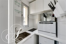 Location studio bail mobilité pour 2 personnes, Paris 15ème métro commerce