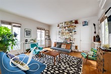 Location meublée à la semaine d'un grand appartement de 2 pièces au style design pour 2 dans le quartier Latin Panthéon Paris 5ème