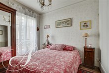 Location meublée à la semaine d'un appartement de 2 chambres doubles à Guy Moquet Epinettes Paris 17ème