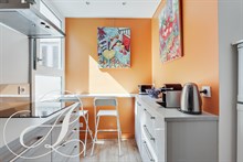 Appartement meublé de 2 pièces spacieux et moderne à louer en courte durée au mois aux Invalides Paris 7ème