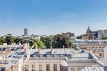 Location meublée mensuelle d'un appartement de standing de 2 pièces aux Invalides Paris 7ème