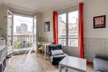 Location meublée confortable d'un appartement de standing pour 2 à Beaugrenelle, Charles Michel Paris 15ème