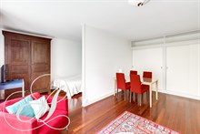 Location au mois, bail mobilité studio Paris 15
