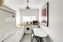 Location au mois, Paris 15ème, meublé studio alcôve