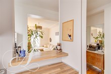 A louer en bail mobilité appartement de 2 pièces confortable à Lamarck Caulaincourt Montmartre Paris 18ème arrondissement