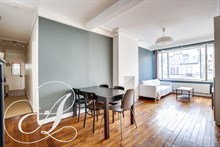 Location en bail mobilité d'un appartement de 2 pièces moderne à Guy Moquet Montmartre Paris 18ème