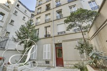 Location meublée saisonnière d'un F2 moderne à Ternes Faubourg Saint Honoré Paris 8ème