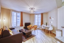 Location meublée de courte durée d'un F3 avec 2 chambres et 2 salles de douche à Montparnasse Paris 14ème