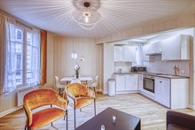 F3 refait à neuf meublé et moderne à louer en saisonnier à Montparnasse Paris 14ème arrondissement