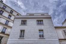 Location meublée de courte durée d'un F3 avec 2 chambres et 2 salles de douche à Montparnasse Paris 14ème