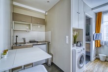 Location en bail mobilité d'un studio moderne refait à neuf à Montparnasse Paris 14ème arrondissement