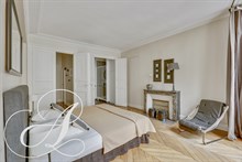 Appartement de standing de 2 chambres à louer meublé en bail mobilité à Saint-Germain-des-Prés, Paris 6ème
