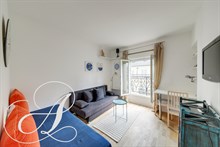 Studio meublé lumineux de 19,3m2 avec balcon