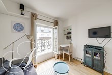 Location en bail mobilité d'un studio meublé, Paris 5ème arrondissement