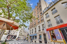 F3 de 2 chambres avec terrasse à louer en courte durée à la semaine à Saint-Germain-des-Prés Paris 6ème