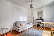 Location meublée annuelle d'un studio alcôve avenue Kléber Paris 16eme