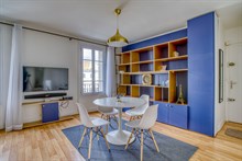 F2 meublé moderne à louer en bail mobilité au mois à la Motte Picquet Grenelle Paris 15ème arrondissement
