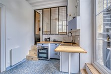 Location meublée de courte durée d'un F2 dans un hôtel particulier à Sèvres Babylone Paris 6ème