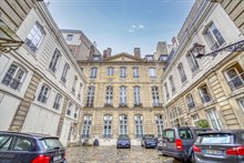 Location meublée de courte durée d'un F2 dans un hôtel particulier à Sèvres Babylone Paris 6ème