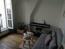 Location meublé d'un F2 avec balcon à Mouton Duvernet Paris 14ème