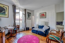 Location meublée au mois d'un appartement de 3 pièces confortable à Jules Joffrin Montmartre Paris 18ème arrondissement