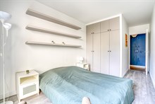 Location en bail mobilité d'un appartement confortable avec 3 chambres et balcon à Montparnasse Paris 15ème
