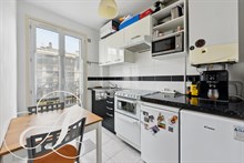 Appartement meublé de 2 pièces à louer en bail mobilité dans le quartier animé de Beaugrenelle, Paris 15ème
