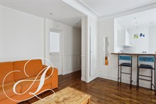 A louer en bail mobilité appartement de 2 pièces confortable à Alésia Paris 14ème