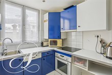 Appartement 75m2, 2 chambres, balcon, pour 5 personnes à louer en courte durée à Paris 6ème