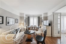 Location meublée en courte durée d'un appartement de standing de 2 pièces rue Lecourbe Paris 15ème