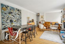 Duplex de standing à louer pour 4 personnes à la nuit à Montparnasse Paris 15ème arrondissement