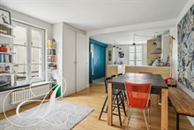 Location meublée saisonnière d'un duplex pour 4 personnes à Montparnasse Paris