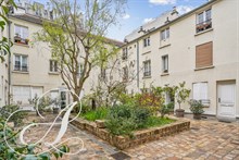 A louer à la semaine duplex de standing pour 4 personnes sur cour à Montparnasse Paris 15ème