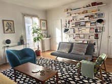 Location meublée à la semaine d'un grand appartement de 2 pièces au style design pour 2 dans le quartier Latin Panthéon Paris 5ème