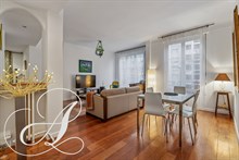 A louer en bail mobilité pour 1 à 10 mois F3 de standing rue Cambronne, Paris 15e