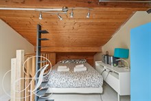 A louer au mois en bail mobilité de 1 à 10 mois duplex à Falguière Montparnasse Paris 15e