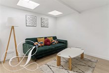 Location meublée saisonnière d'un F3 pour 6 personnes à Père Lachaise Paris 11ème