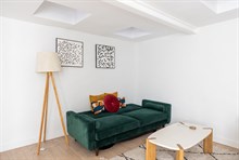 F3 confortable pour 6 personnes à louer à la semaine à Père Lachaise Paris 11ème