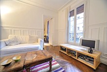 Location d'un F2 meublé et agréable rue Legendre Paris 17ème arrondissement