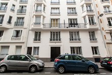 F2 meublé à louer à la semaine pour 4 rue Alasseur Paris 15ème arrondissement